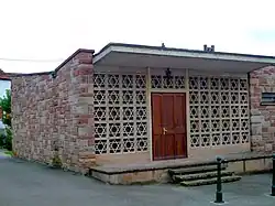 Wasselonne, la synagogue inaugurée en 1960.