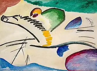 Le Cavalier (1911), 94&nbsp;×&nbsp;130&nbsp;cm