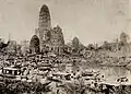 Photo du grand prang-reliquaire principal encore intact en novembre 1903.