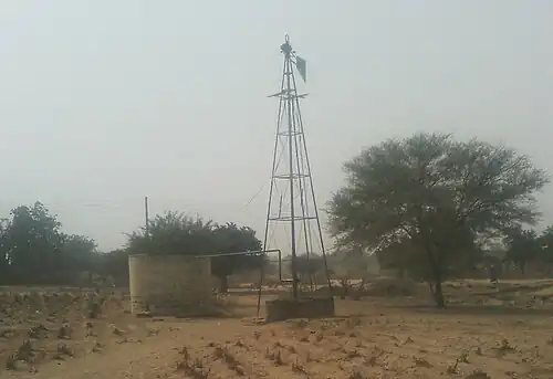 Puits d'eau au Nigeria. Février 2019