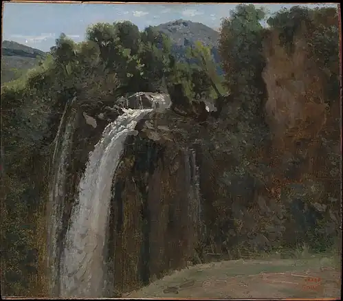 Chute d'eau à TerniCamille Corot, 1826Metropolitan Museum of Art, New York