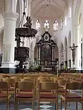 Intérieur de l'église.