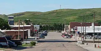 Centre-ville de Wauneta.