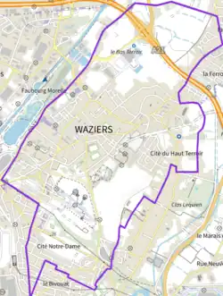 Carte topographique