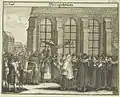 Die Copulation, cérémonie sous la houppa (Nürenberg, 1724)