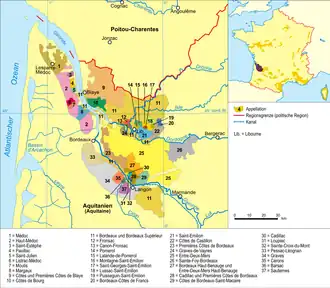 Vignoble de Bordeaux.