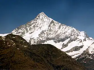 Le Weisshorn (4 506 m).