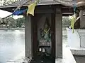 Un devale dédié à Gana deviyo, au temple de Gangaramaya à Colombo, Sri Lanka.