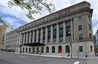 Édifice Wellington sur la rue Wellington en 2016