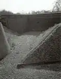La transition de la Tenaille au bastion de la citadelle