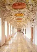 Galerie du monastère de Wessobrunn