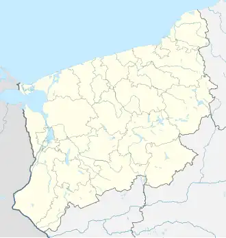 Voir sur la carte administrative de voïvodie de Poméranie-Occidentale