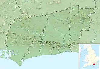 (Voir situation sur carte : Sussex de l'Ouest)