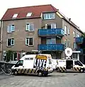 Logements dans le quartier.