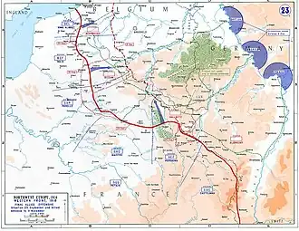 Description de l'image Western front 1918 allied.jpg.