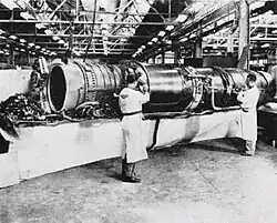 Vue du moteur.