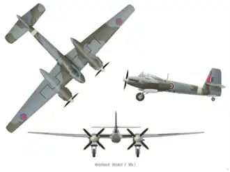 Vue de l'avion.