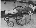 Wheel chair.