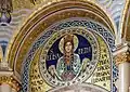 Portrait en mosaïque d'Elisabeth de Hongrie dans la chapelle Elisabeth
