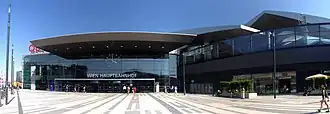L'entrée principale.