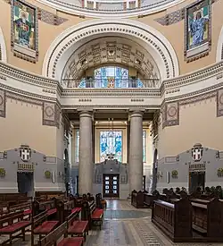 Intérieur de l'église Saint-Charles-Borromée.