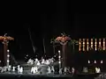 Représentation de l’opérette Sang viennois au festival de Mörbisch en 2007