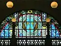 Les vitraux de la façade méridionale