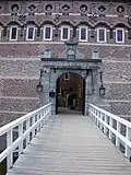 Wijchen, entrée du château