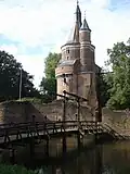 La tour bourguignonne du XVe&nbsp;siècle.