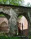 Ruines du monastère Jasienica (XIVe&nbsp;siècle).