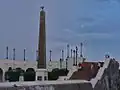 Place de France. Construite pour honorer les ingénieurs français qui ont participé à la construction du Canal
