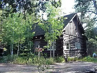 Wild Basin Ranger Station.