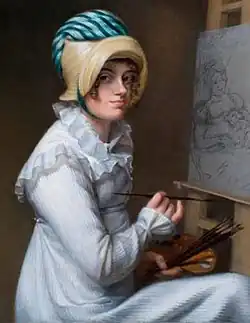 Wilhelmina van Idsinga (en) avec capote1817