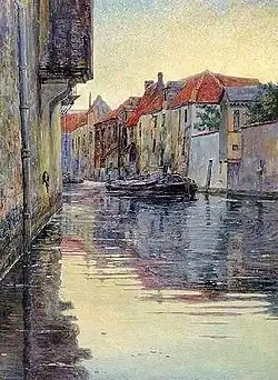 La Lys au Coès à Gand, 1897Musée des Beaux-Arts de Pau