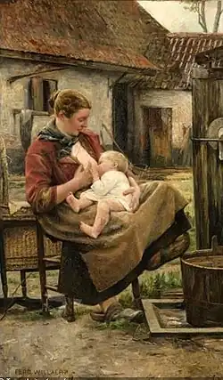 La Jeune mèreCollection privée