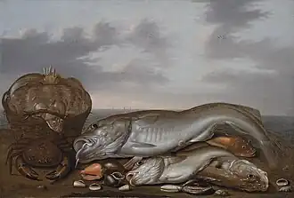 Nature morte au panier de sole, 1646.