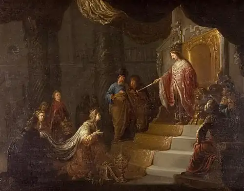 La Reine de Saba (vers 1645), Cornouailles, Mount Edgcumbe House.