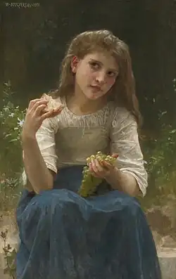 Le Goûter (tableau de William Bouguereau, 1901)