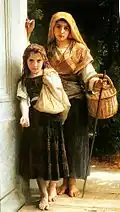Petites Mendiantes (1880) par William-Adolphe Bouguereau