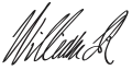 Signature de Guillaume IIIWillem III
