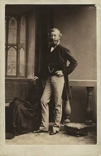 William Montagu, 7e duc de Manchester, 1860.