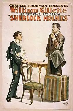 Affiche couleur Le groom Billy avec les vêtements déchirés.