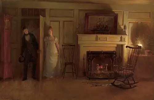 L'Embuscade de l'amour, 1890 Collection privée, vente 2013