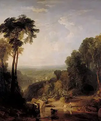 William Turner, Crossing the Brook, 1815.