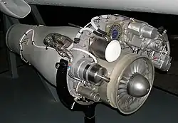 Vue du moteur.