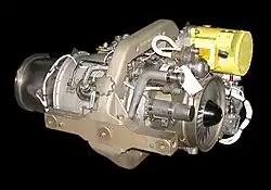 Vue du moteur.