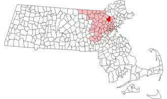 Localisation de Wilmington