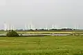 Parc éolien de Wybelsumer Polder en Basse-Saxe.