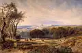 Windsor Castle from the Park by Anthony Vandyke Copley Fielding
