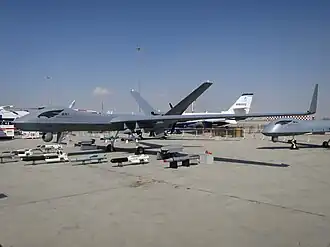 Vue de l'avion.